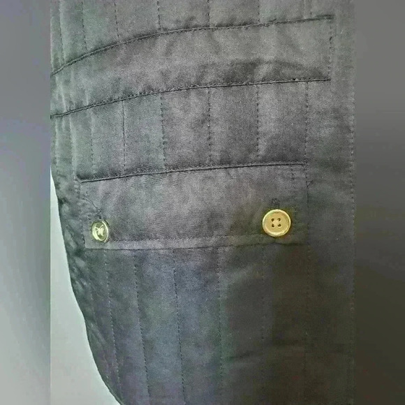 Jones New York sweater  jacket with cotton back and sleeves. Size medium. - Picture 7 of 10